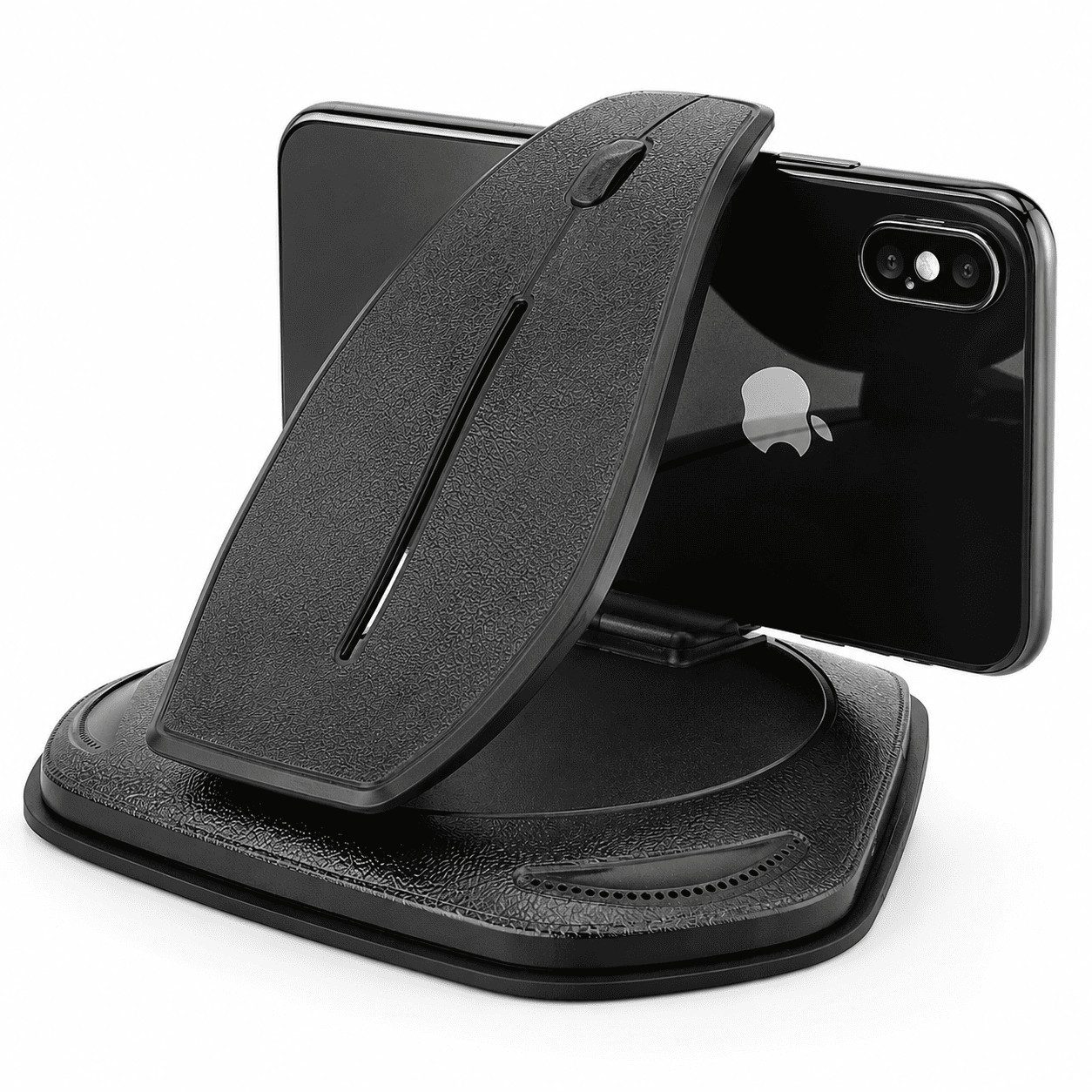 MidGard Smartphone-Halterung Universal Armaturenbrett Autohalterung für Smartphones, Navi usw., (bis 7.5 Zoll, rutschfest ohne Kleber, ohne Schrauben, ohne Saugnapf)