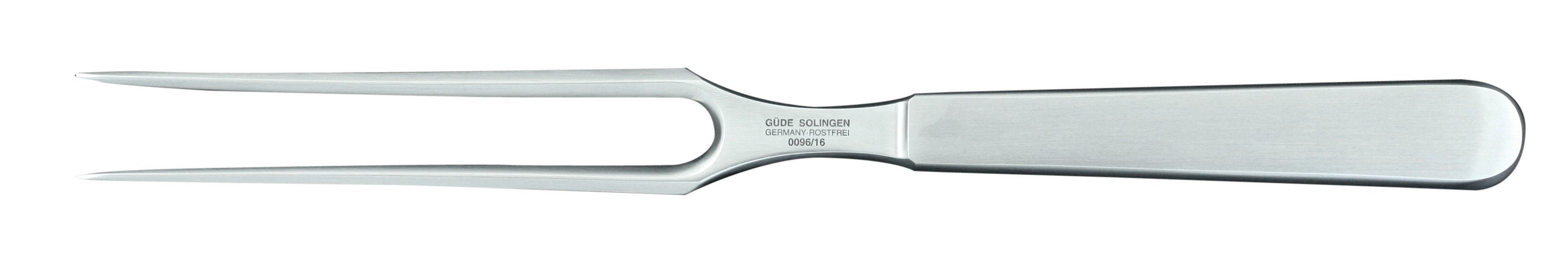 Güde Messer Solingen Fleischgabel Kappa, 16 cm - Klinge und Griff CVM-Stahl