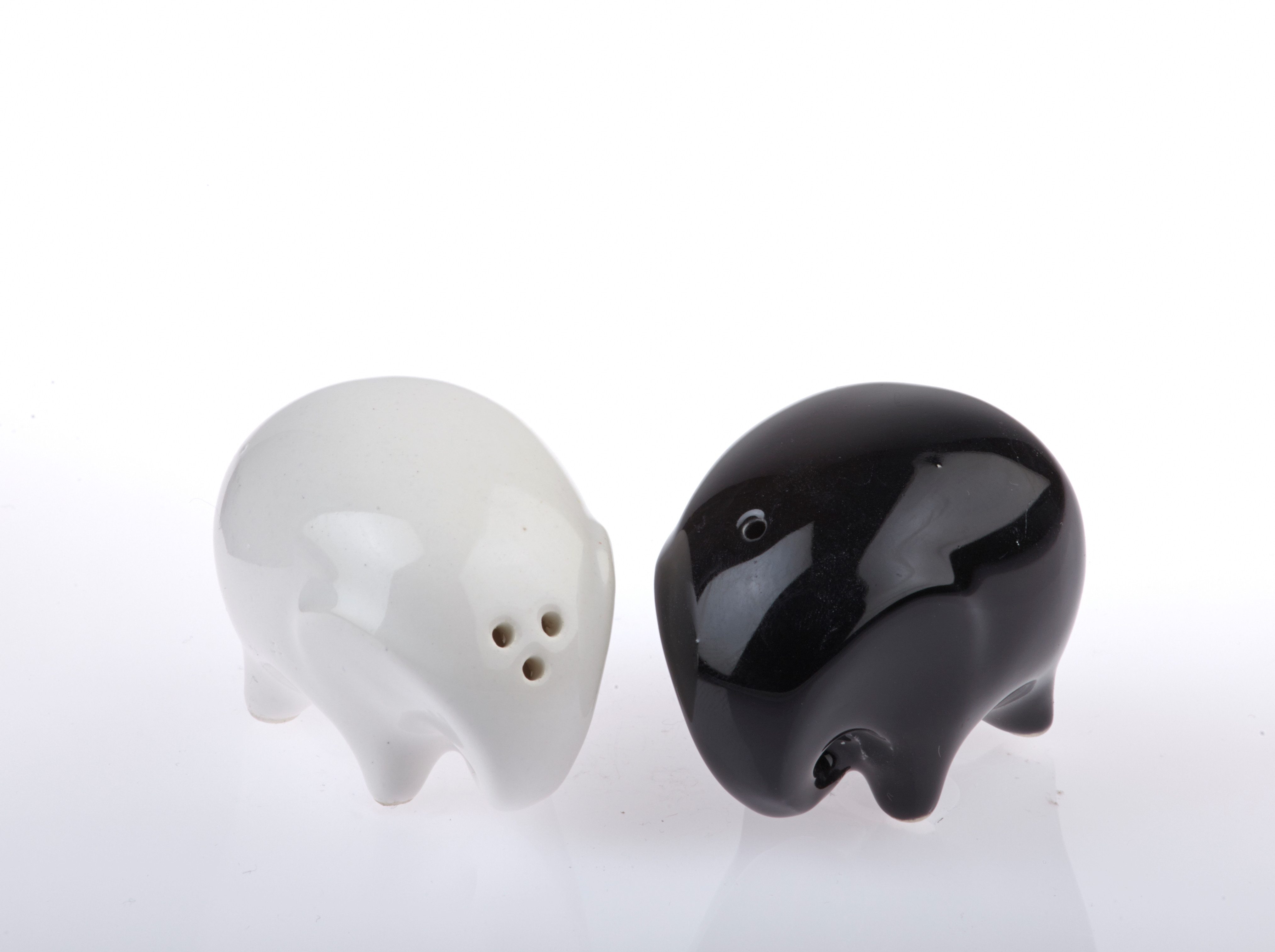 By Bers Salzstreuer Kuh Frosch Eier Elefant Glücksschwein Salzstreuer Keramik, (Eier Frösche Kühe Elefanten Glücksschwein Salzstreuer), hochwertige Handarbeit