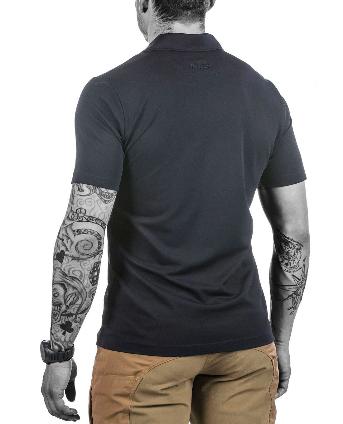 UF PRO Poloshirt Polo Shirt Urban Black