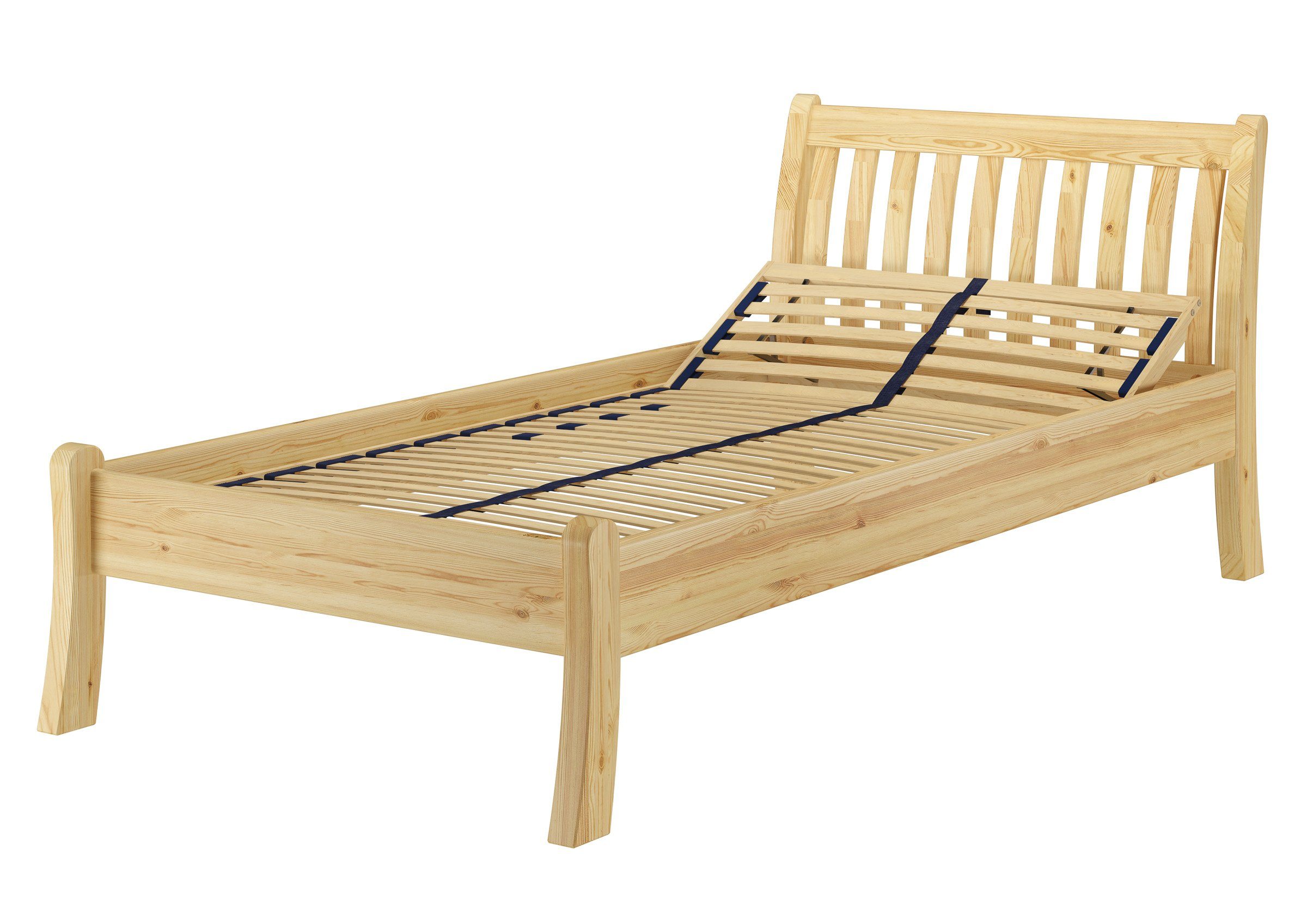 ERST-HOLZ Bett Holzbett Hohe Sitzkante Kiefer günstig online kaufen