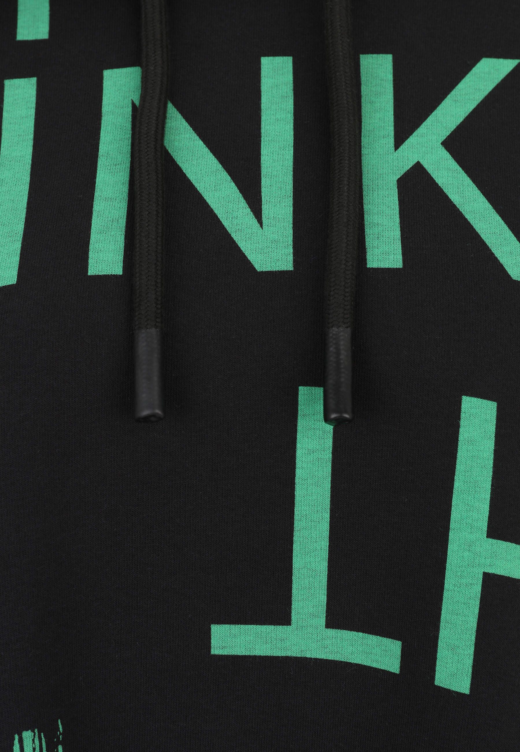 Doris Streich Kapuzenpullover mit Buchstaben-Print