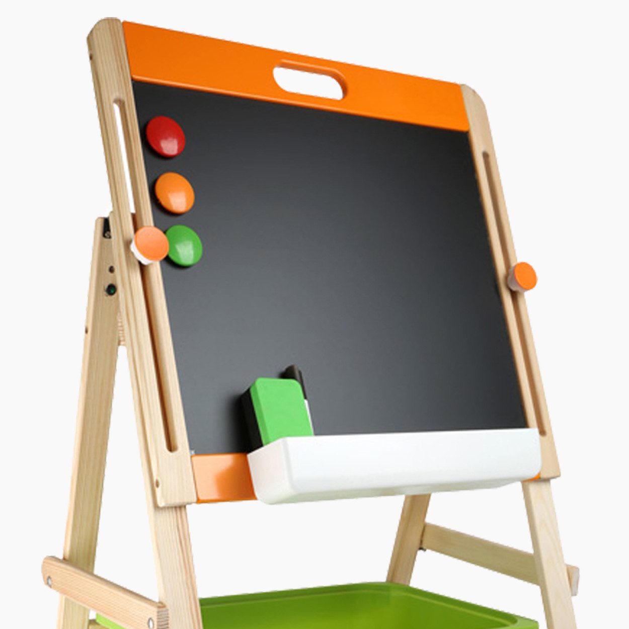 Small Foot Magnettafel Kreide- und Magnettafel, (packung, 13-tlg., karton), fördern das aktive Rollenspiel in punkto Schule und Unterricht