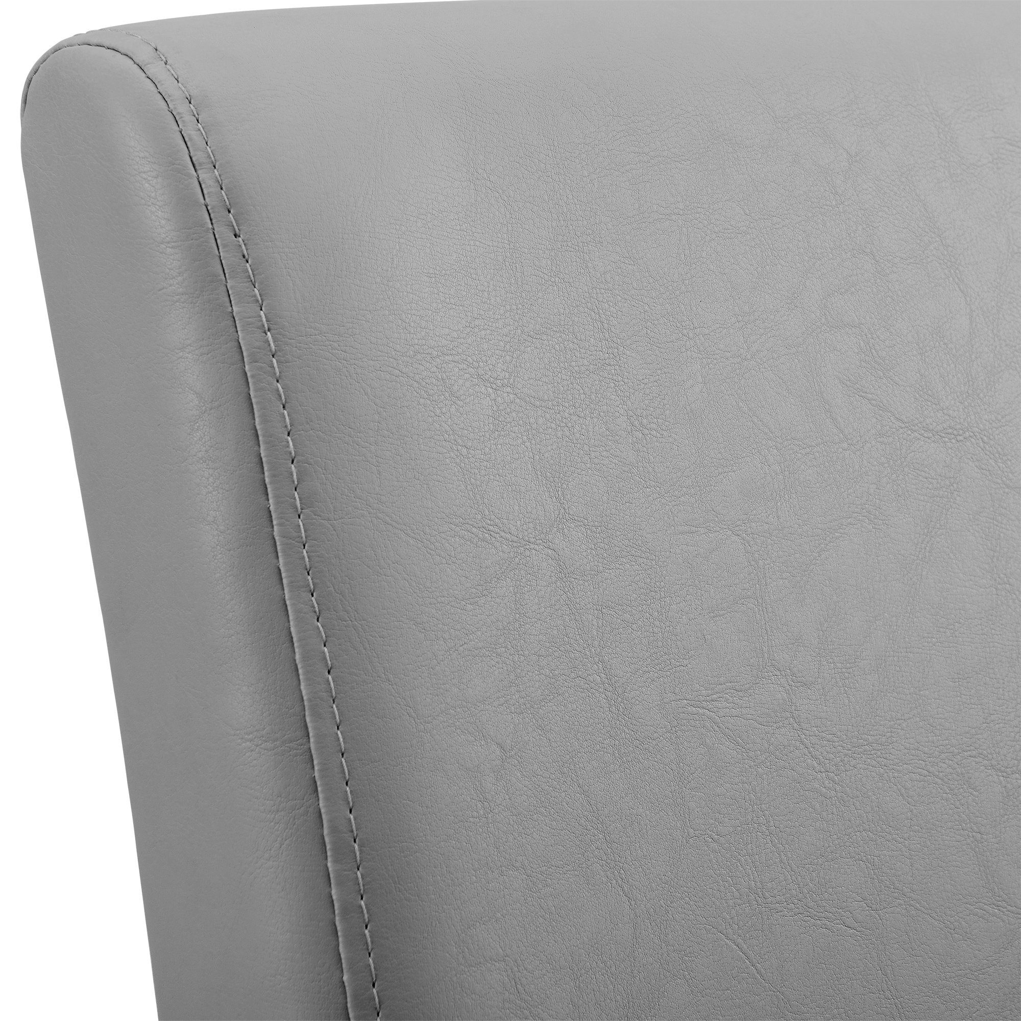 en.casa Esszimmerstuhl (8 St), »Muonio« 8er Set Polsterstühle Kunstleder in verschiedenen Farben