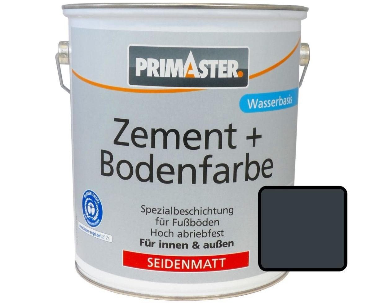 Zementfarbe Zementfarbe Primaster Primaster 2,5 und L Bodenfarbe