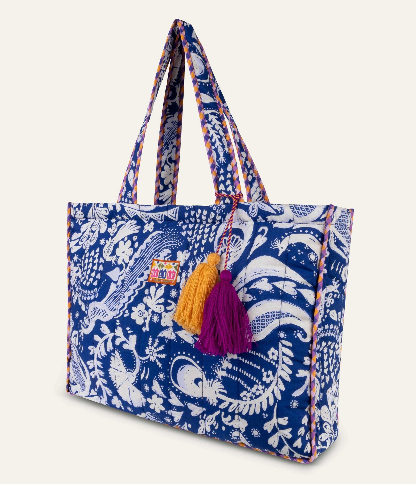 Oilily Shopper Sanny Mazarine Blue, mit geräumigem Hauptfach