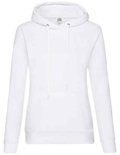 Fruit of the Loom Kapuzensweatshirt Classic Hooded Sweat Lady-Fit