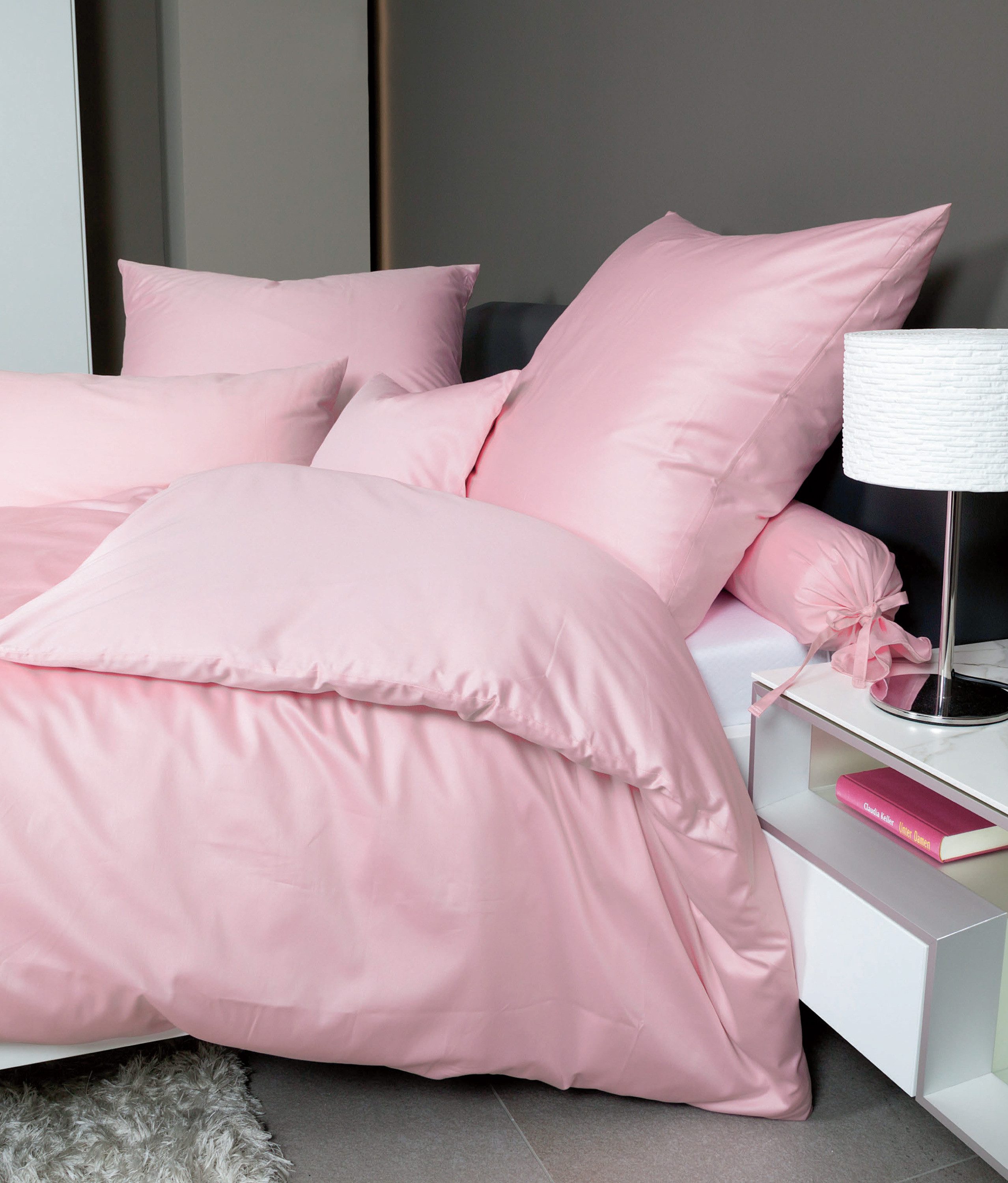 Janine Bettwäsche Colors 31001, Mako-Satin, 3 günstig online kaufen