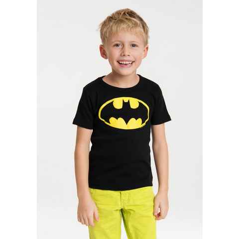 LOGOSHIRT T-Shirt Batman mit Superhelden Logo-Druck