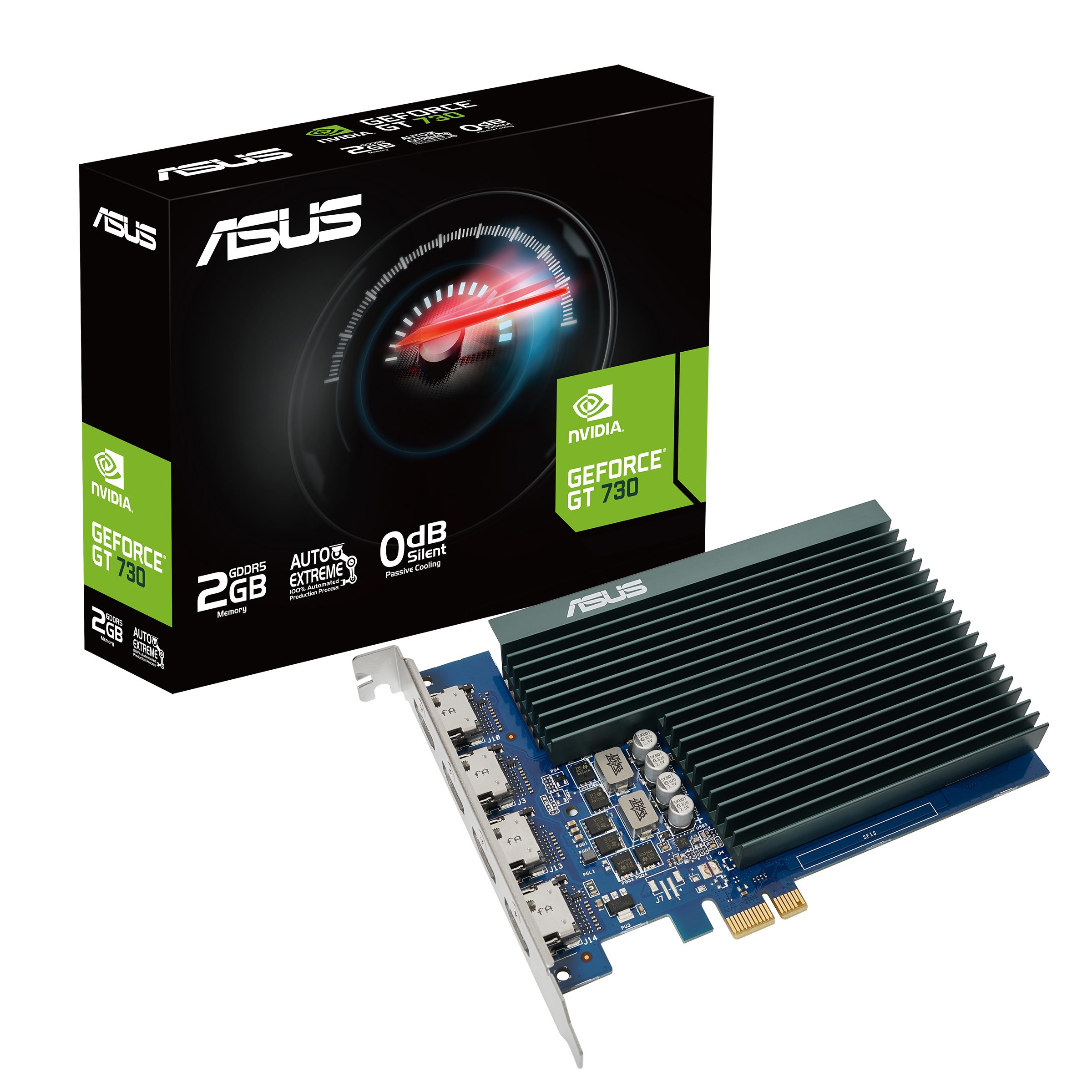 Asus GT730-4H-SL-2GD5 Grafikkarte (2 GB, GDDR5)