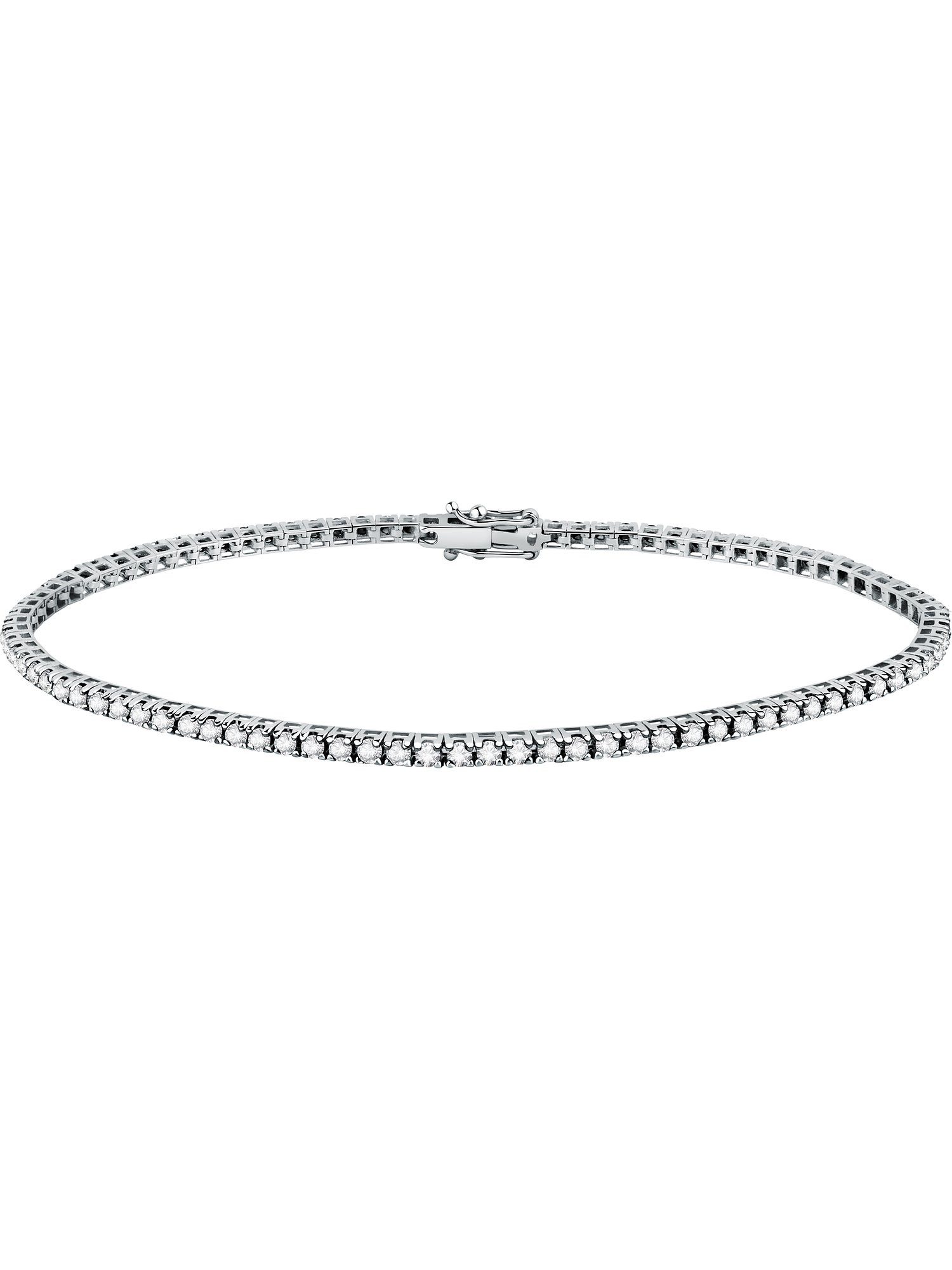 CHRIST Armband CHRIST Damen-Armband 585er Weißgold 87 Diamant
