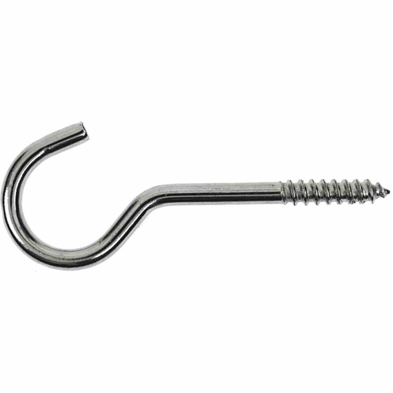 HSI Deckenhaken SB Deckenhaken 3,8x 80mm verzinkt, eng gebogen, Inhalt: 4 Stück