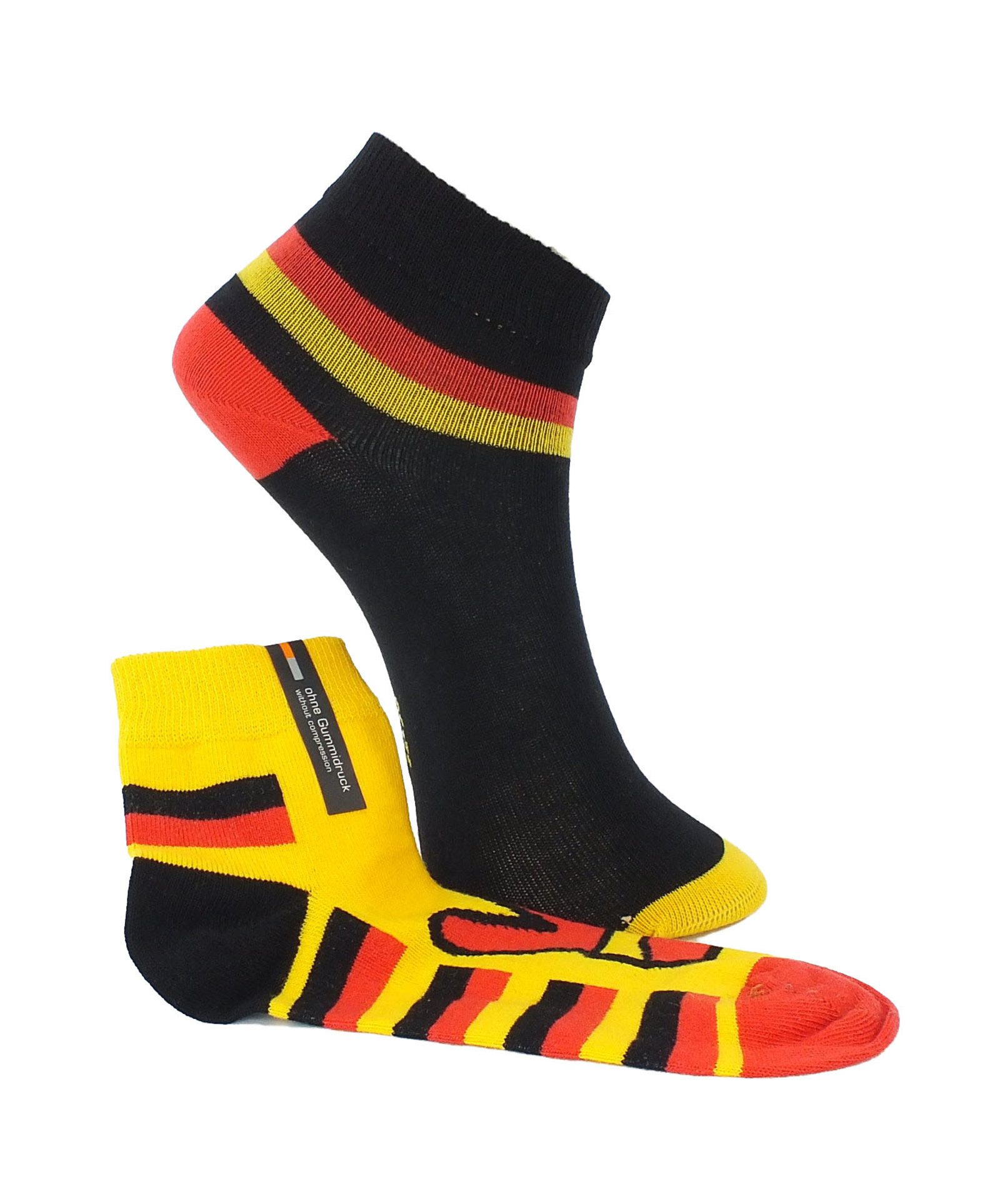 Camano Sneakersocken 6er Pack Fußball Sneakersocken (6-Paar)