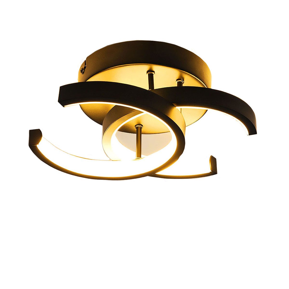 Deckenleuchte 16W LED Deckenleuchte,2-Apertur, Moderne Design-Deckenlampe Wandlampe