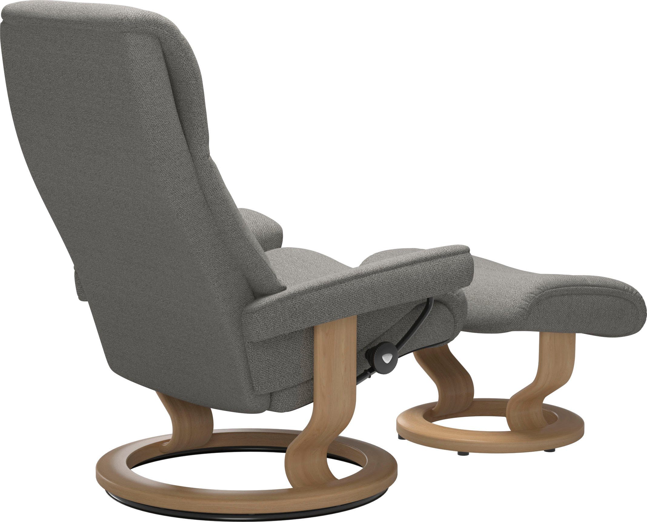 Stressless® Relaxsessel View, mit Classic Größe Base, L,Gestell Eiche