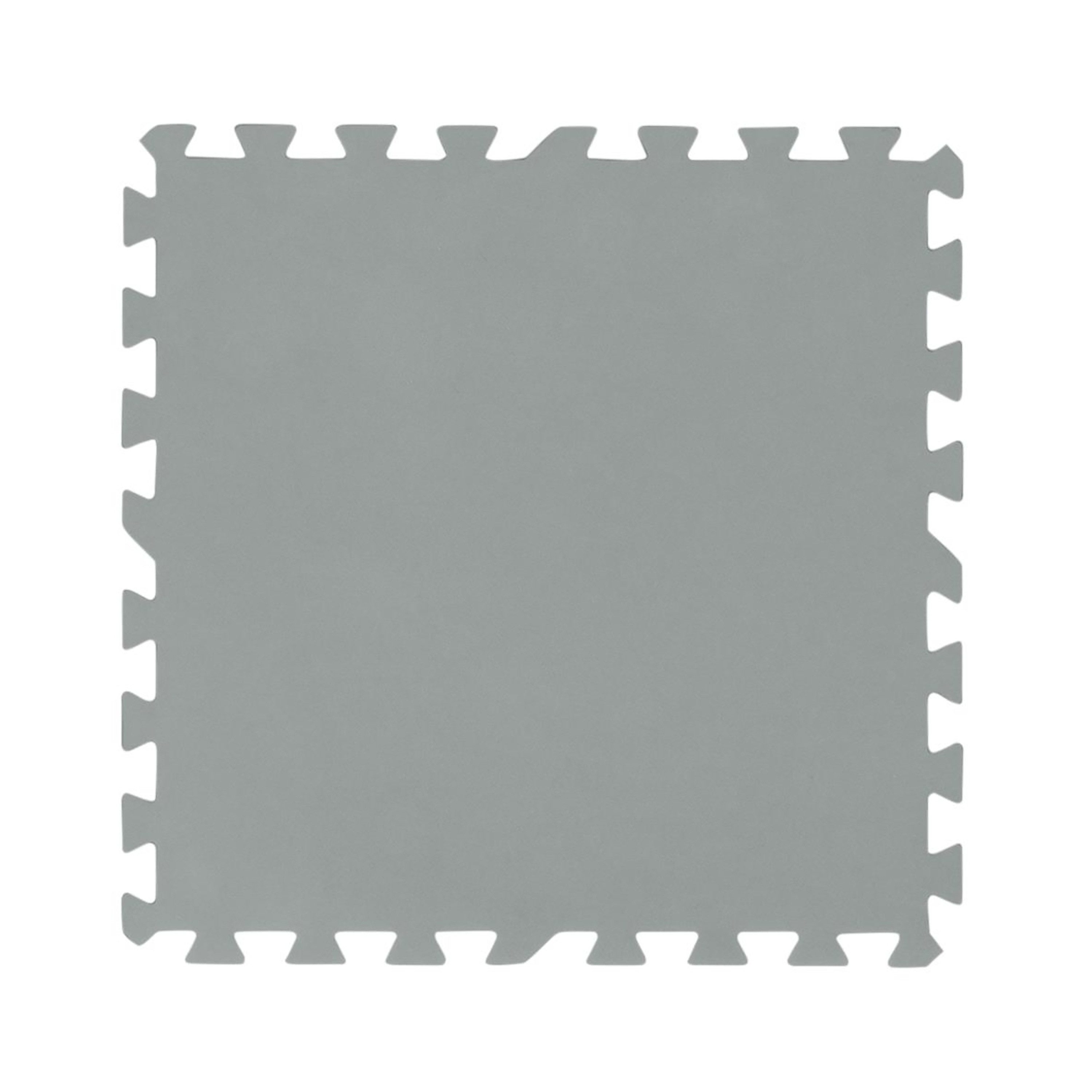 Bestway Pool-Bodenschutzfliese á 50 x 50 cm, Set, 9-St., grau, beliebig erweiterbares Stecksystem