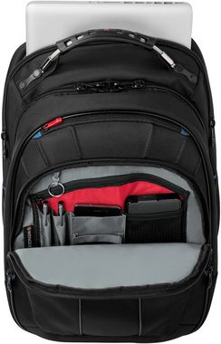 Wenger Laptoprucksack Carbon, schwarz, für Laptops bis 17,3 Zoll