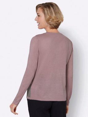 Sieh an! Strickpullover Langarm-Pullover