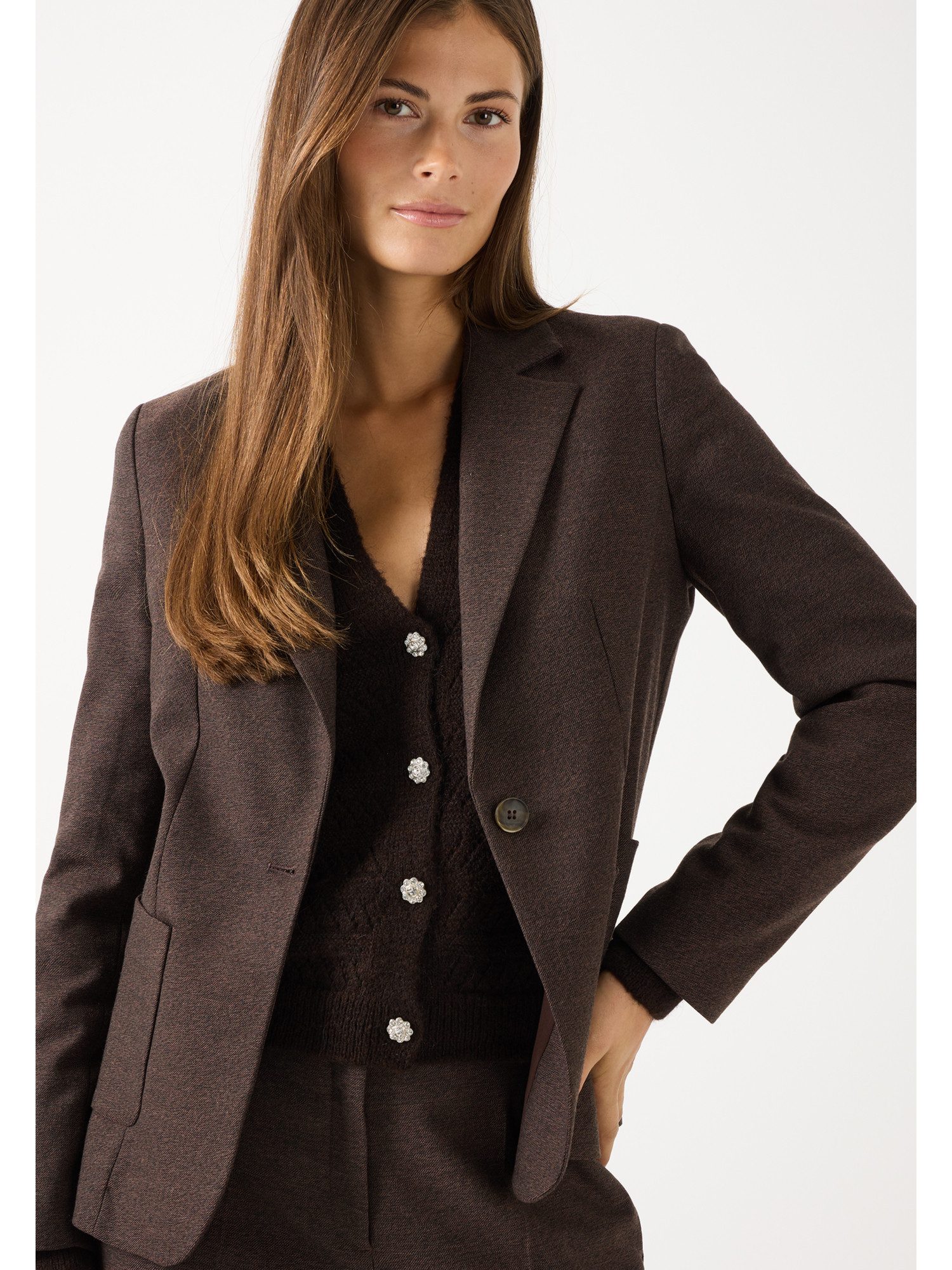 MORE&MORE Jackenblazer vielseitiger, leicht taillierter Blazer