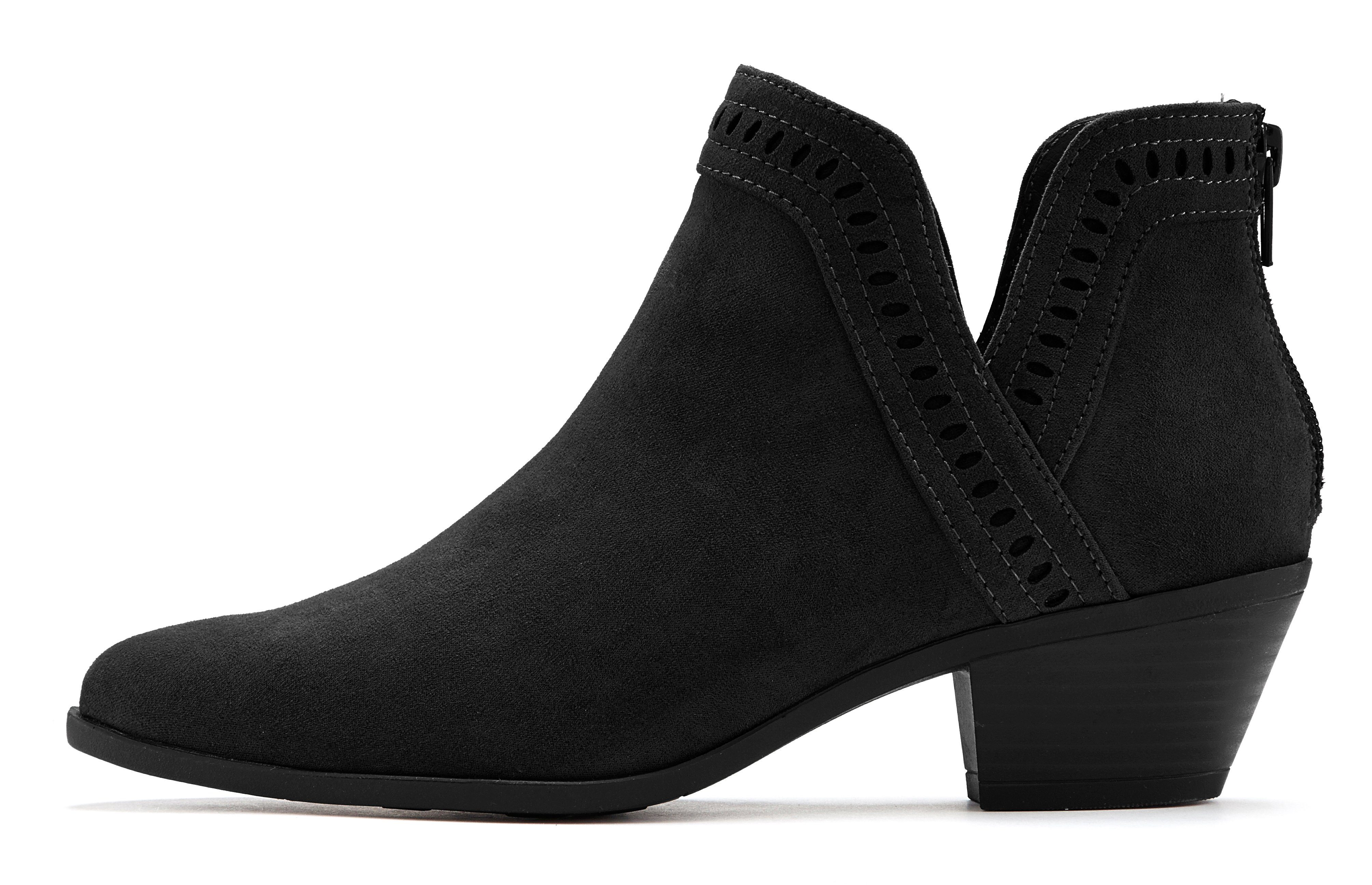 LASCANA Cowboy Stiefelette, mit seitlichem Ausschnitt günstig online kaufen