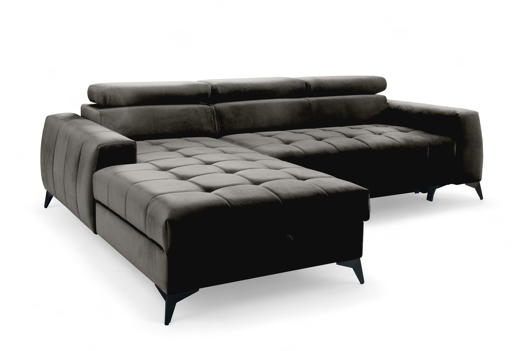 Fun Möbel Ecksofa Schlafsofa Sofa AGNESA XS Stoff Salvador, inkl. Bettkaste günstig online kaufen