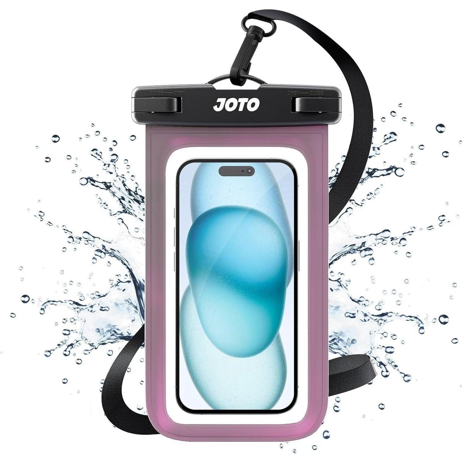 LuxusKollektion Handyhülle Handyhülle Wasserdicht Unterwasser IPX8 7 Zoll 9-Clear Lila
