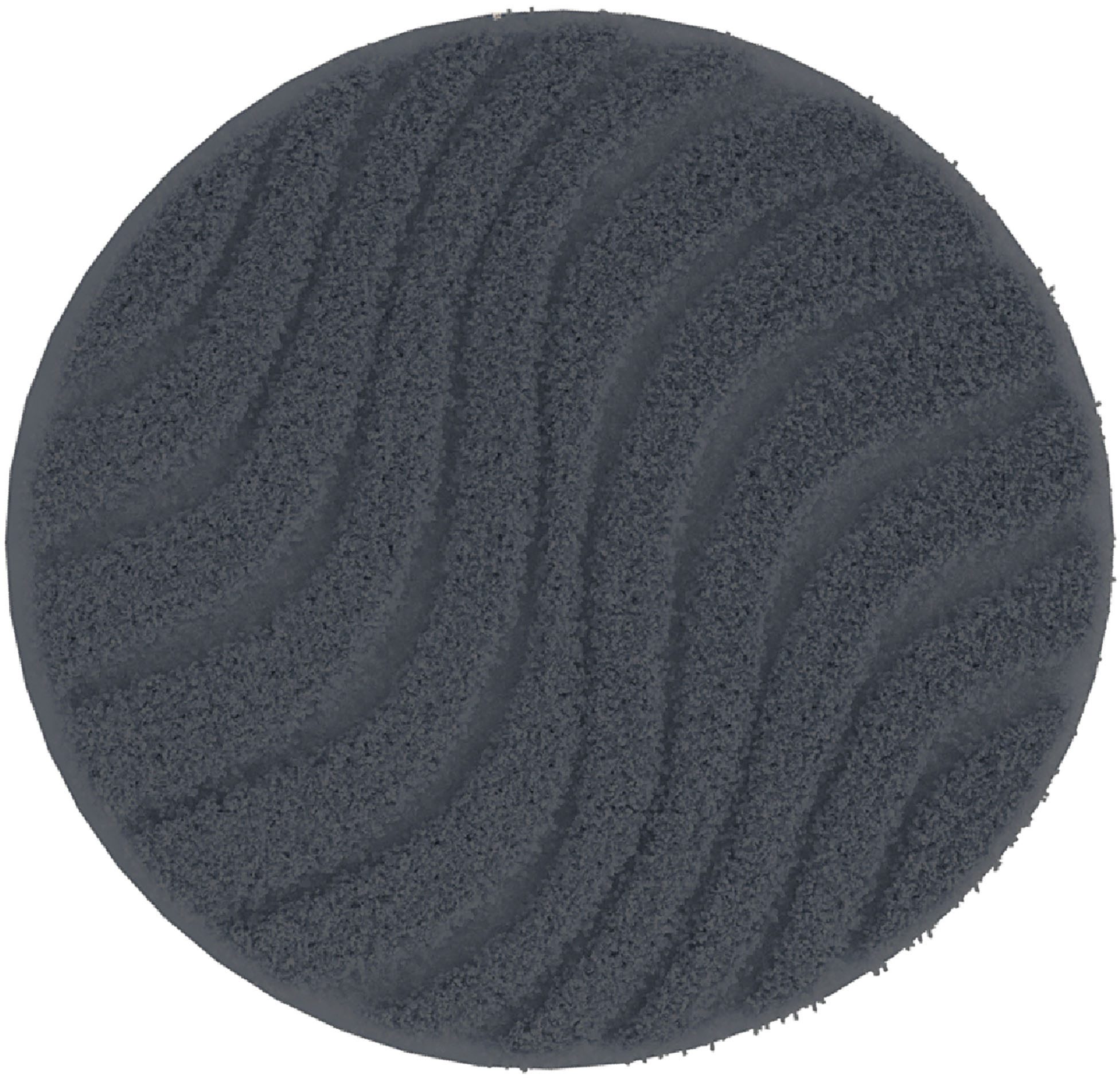 OTTO home Badematte Levii, Badvorleger, Badezimmer Teppich, sehr weich, Höhe 20 mm, rutschhemmend beschichtet, fußbodenheizungsgeeignet, schnell trocknend, Polyester, rund, Hoch-Tief-Effekt, weiche Haptik, Made in Europe