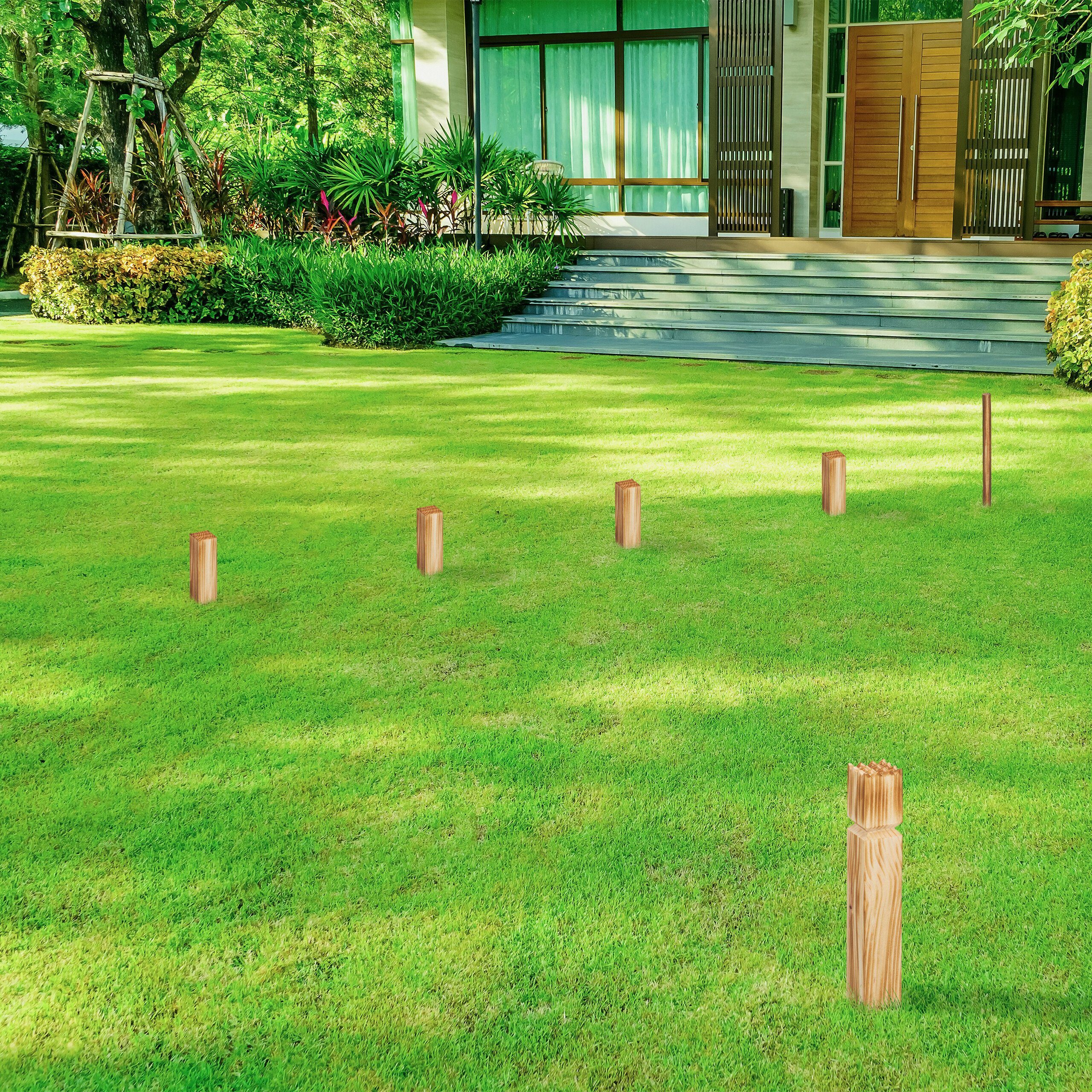 relaxdays Spielzeug-Gartenset 22-tlg. Wikinger Spiel mit Beutel günstig online kaufen