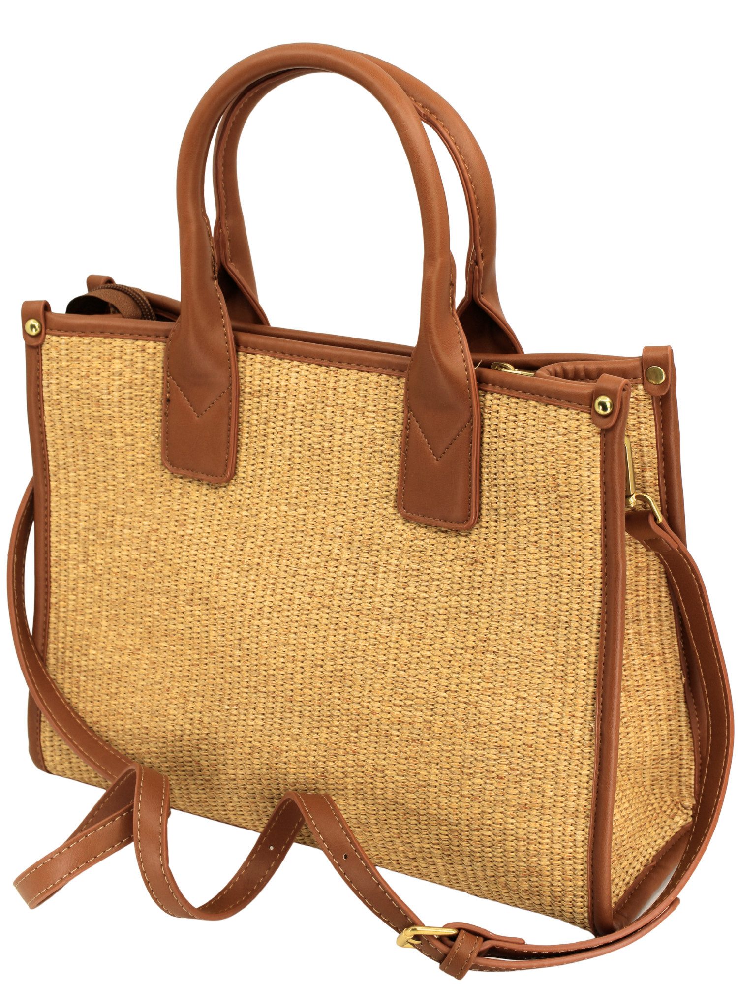 Adel Bags Schultertasche Salda Strohtasche für günstig online kaufen