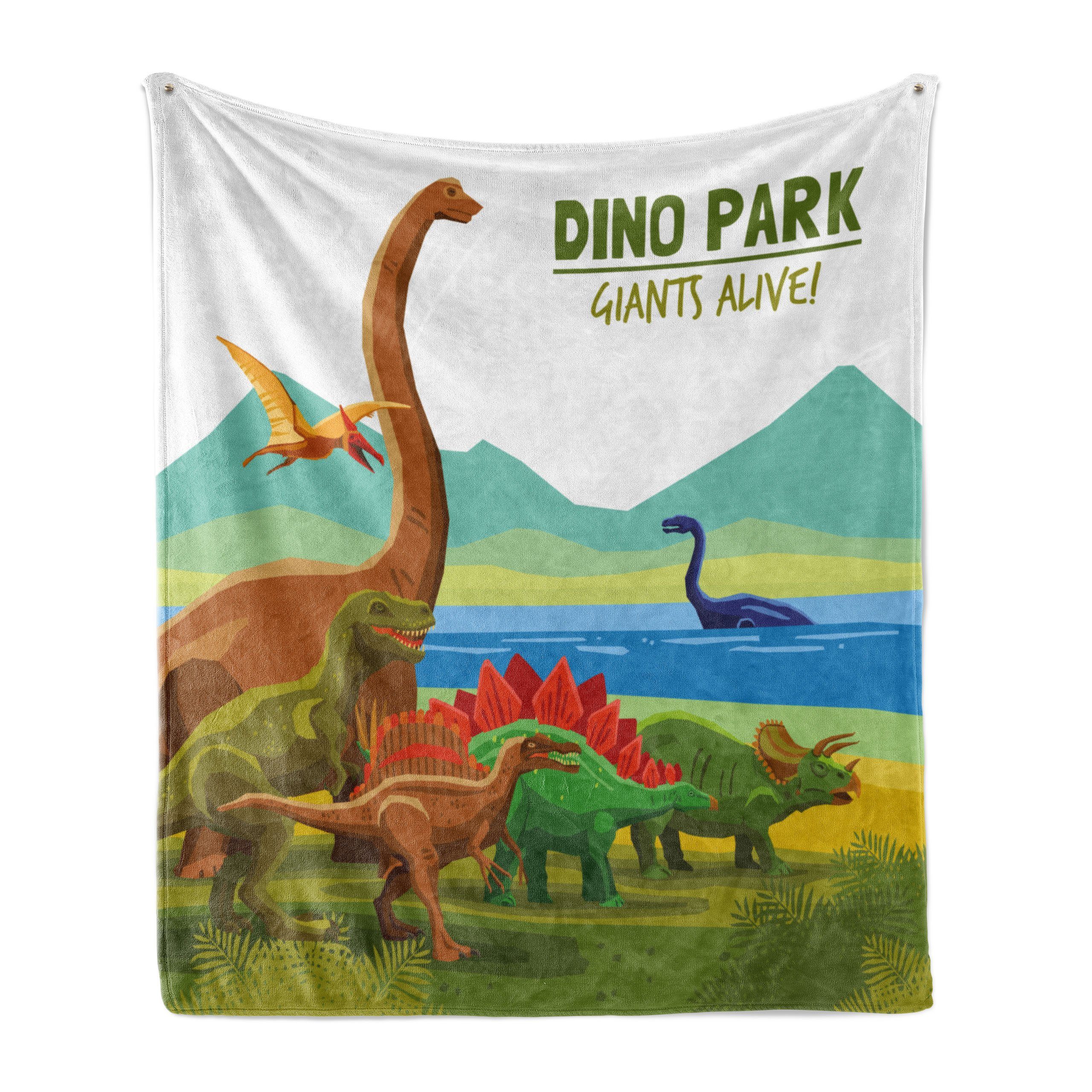 Wohndecke Gemütlicher für und Plüsch lebendig Park Dino Innen- Dinosaurier den Abakuhaus, Außenbereich, Theme