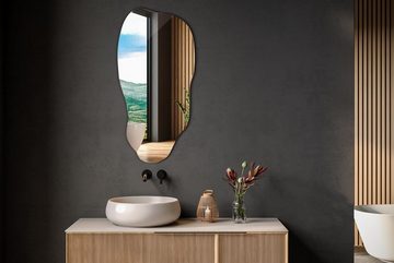 Tulup Dekospiegel Deko Spiegel Wand Modern Glas Kosmetikspiegel Loft, Unregelmäßige Form