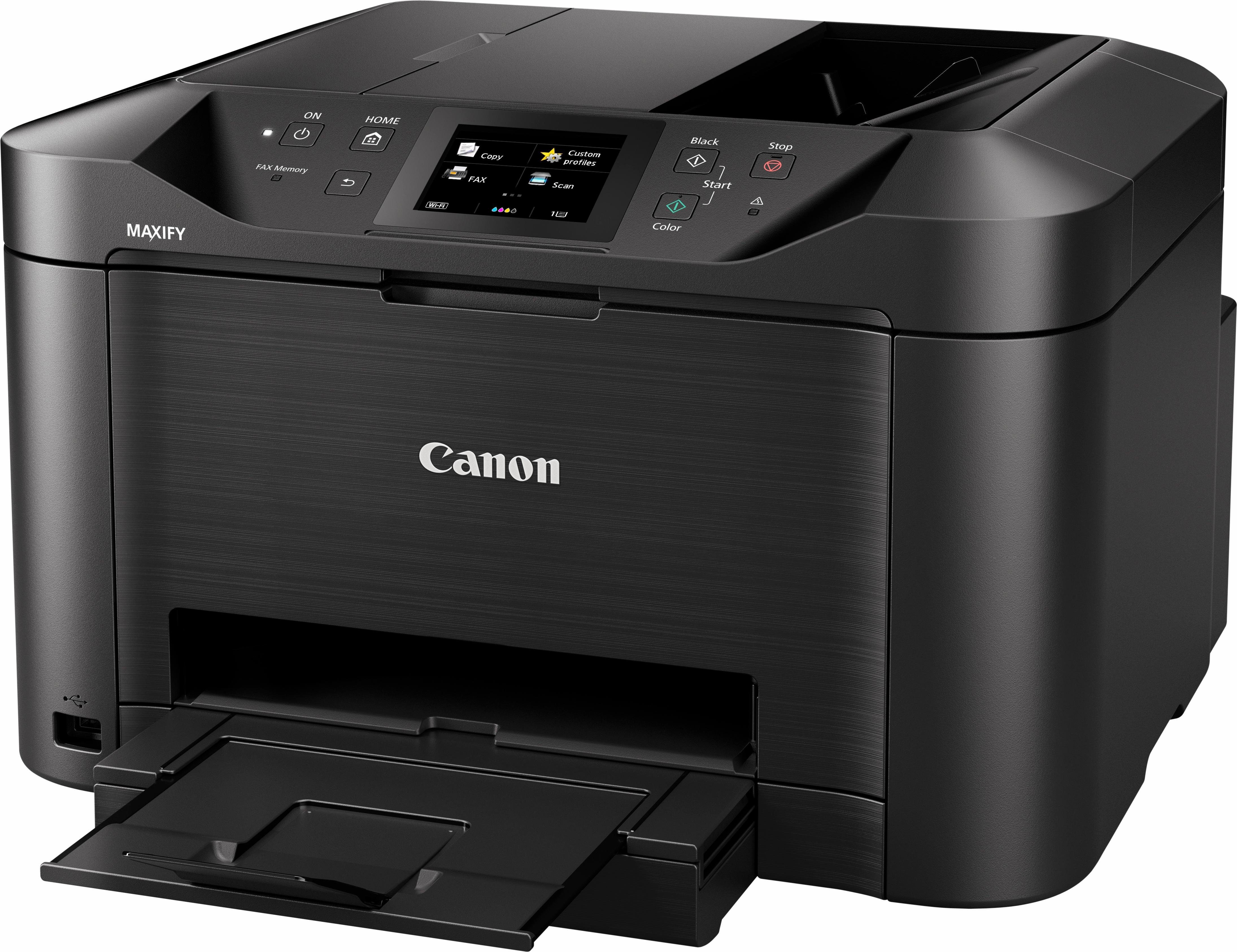 Canon MAXIFY MB5150 Multifunktionsdrucker, (LAN (Ethernet), WLAN (Wi-Fi), Tintenstrahl-Multifunktionssystem mit Cloudanbindung)