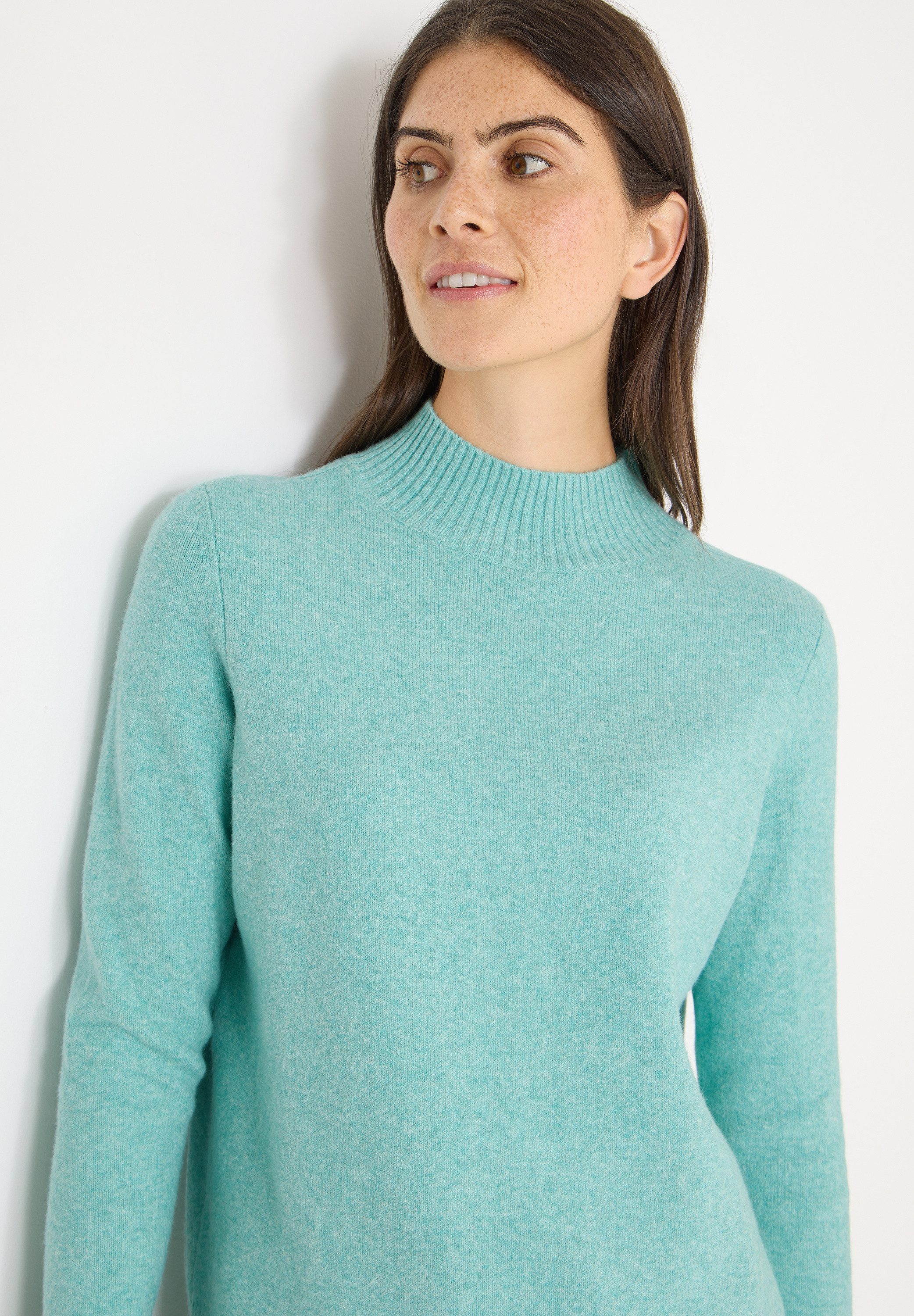 CECIL Stehkragenpullover mit Turtelneck-Stehkragen