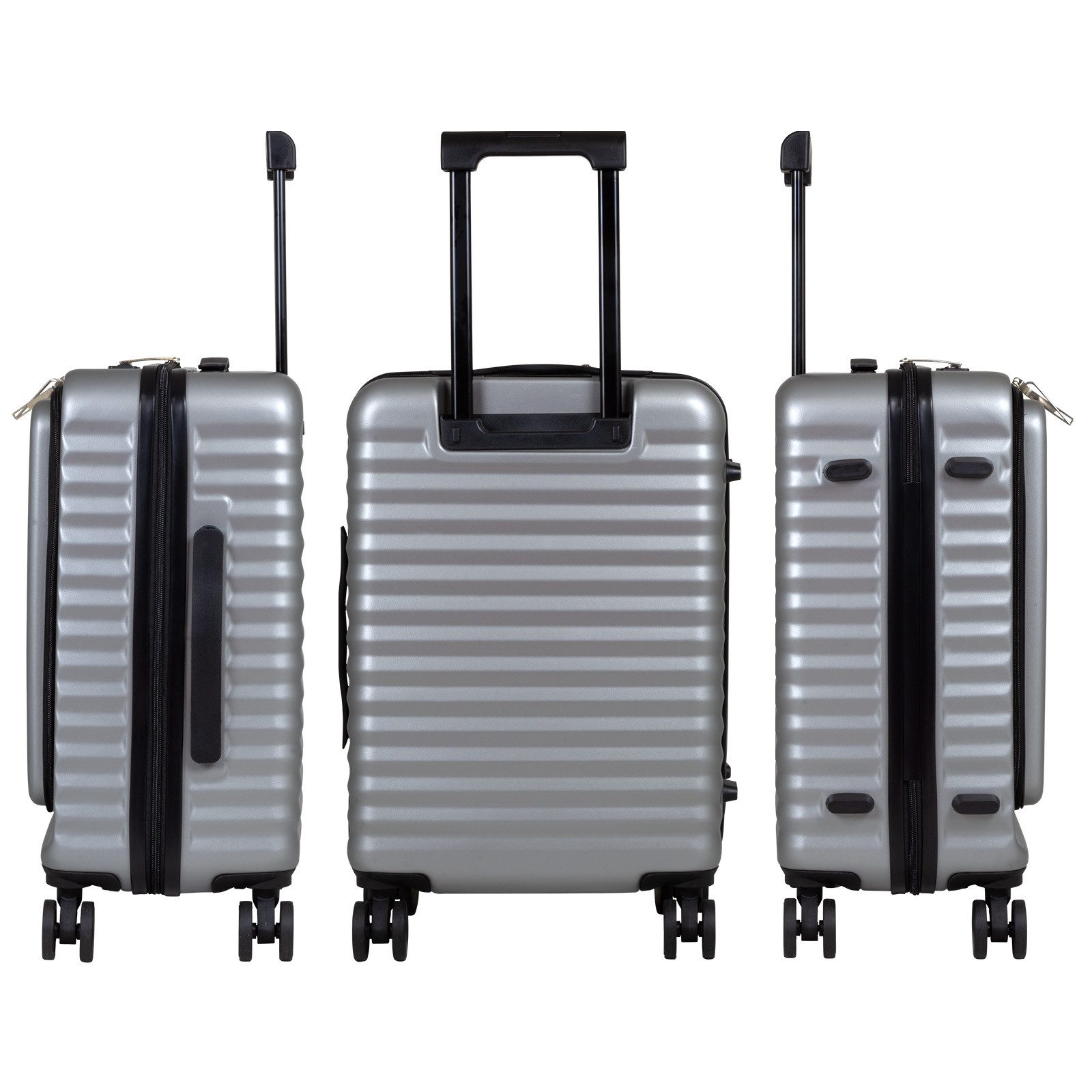 Trendyshop365 Business-Trolley Lissabon Handgepäck Koffer 55cm, 4 Rollen, T günstig online kaufen