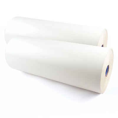 Packpapier 1 Rolle Einschlagpapier, unbedruckt (Breite 50 cm), weiß, 10 kg, Großrollen-Packpapier Packpapier Packpapierrolle Rollenware