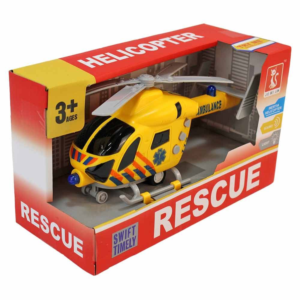 Jonotoys Spielzeug-Hubschrauber Feuerwehr-Hubschrauber Spielzeug mit Licht günstig online kaufen