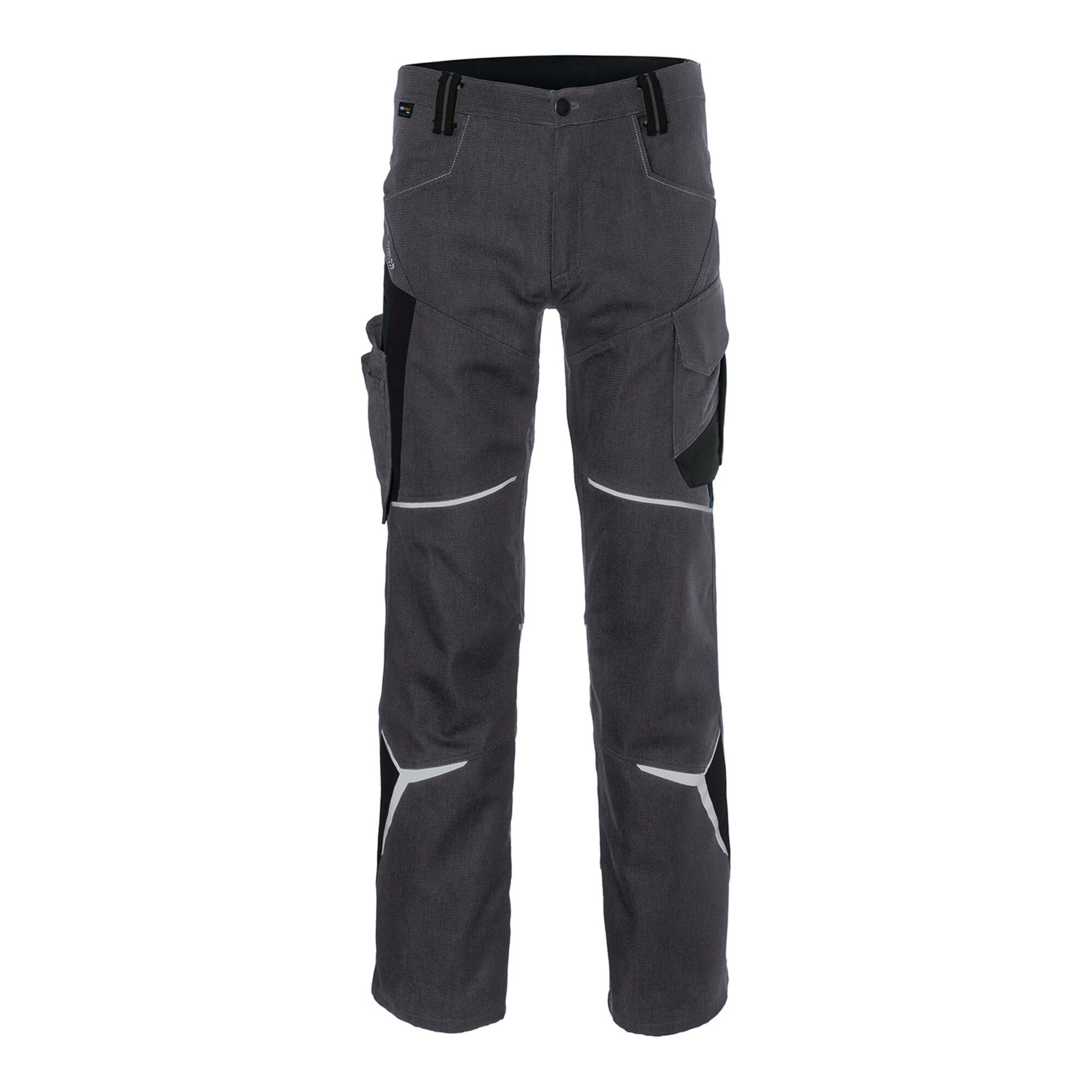 3/4-Hose Kübler Bundhose BODYFORCE, anthrazit / schwarz, Konfektionsgröße 94