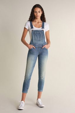 Salsa Stretch-Jeans SALSA JEANS WONDER PUSH UP CAPRI OVERALL washed out blue 124914.8503