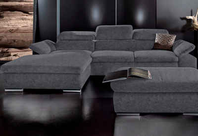 sit&more Ecksofa Alcudia, wahlweise mit Bettfunktion