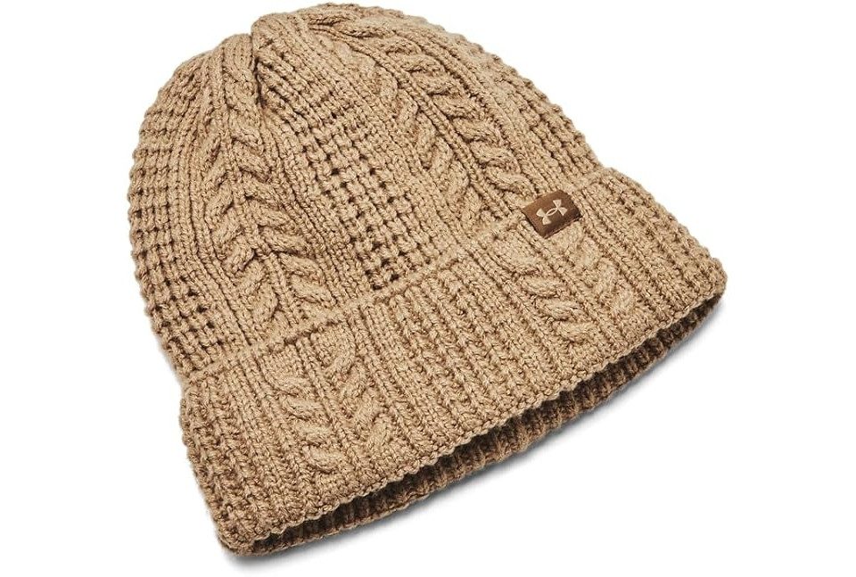 Under Armour® Beanie W Halftime Cable Knit Beanie-B