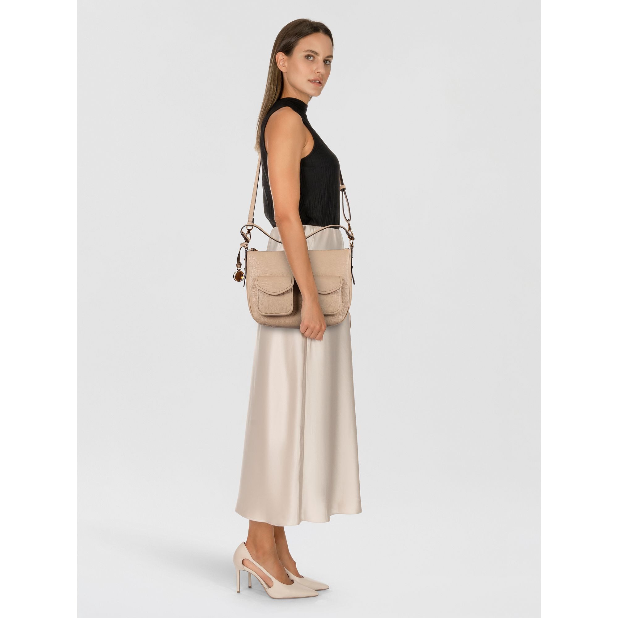 Fossil Schultertasche Jolie, Leder