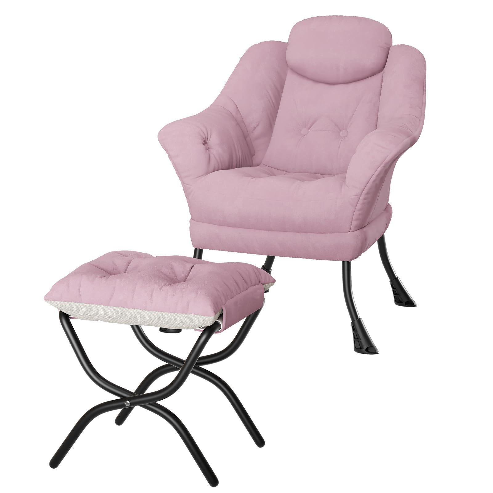 GarveeMore Ohrensessel Relaxsessel mit Hocker Ohrensessel günstig online kaufen