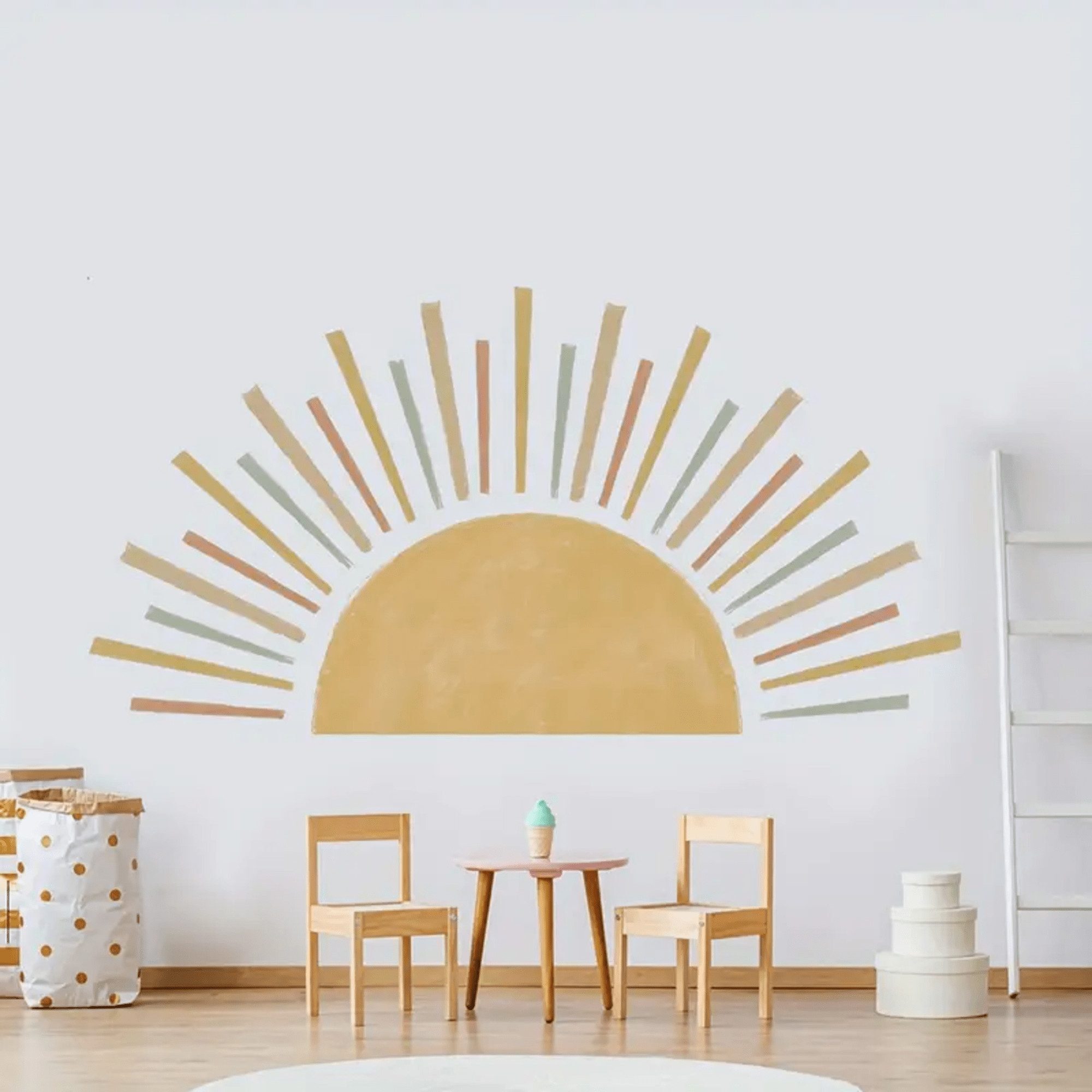 Montegoni Wandtattoo Kinder Boho Sonne Wandsticker günstig online kaufen