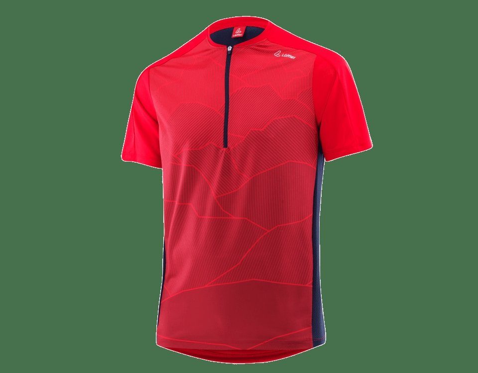 Löffler Radtrikot M MTB SHIRT HZ HILLS RED