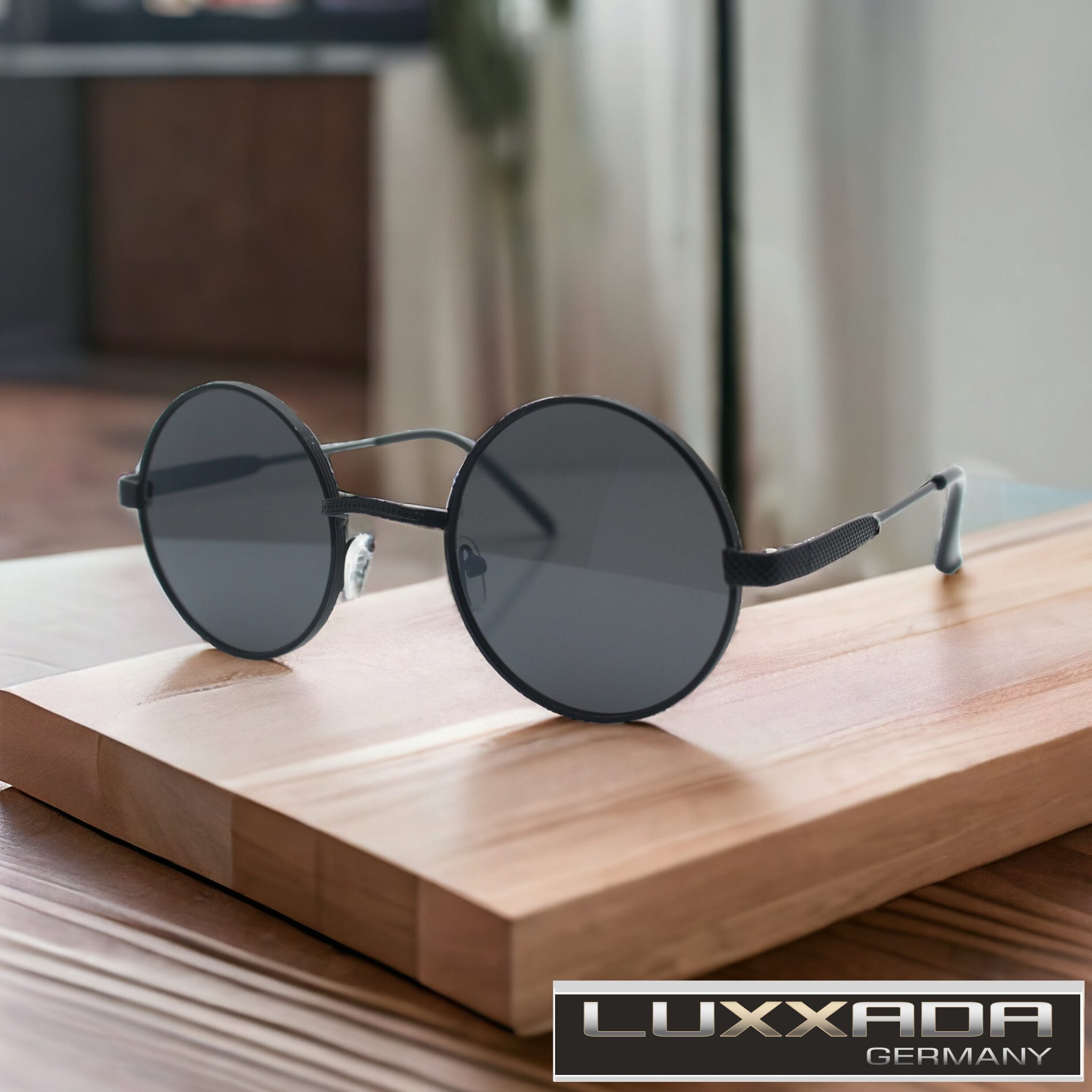 Vaccari-design Sonnenbrille (1x Runde Hippie Festival günstig online kaufen