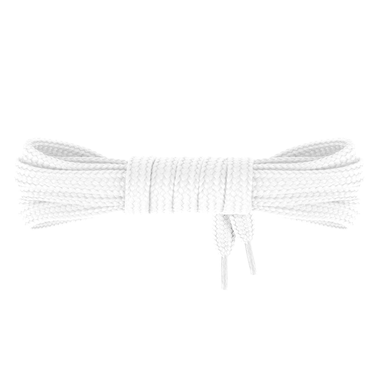 Mount Swiss Schnürsenkel 2 Paar flache Premium-Schnürsenkel 7mm breit aus Polyester für Sneaker – Bild 2 von 5