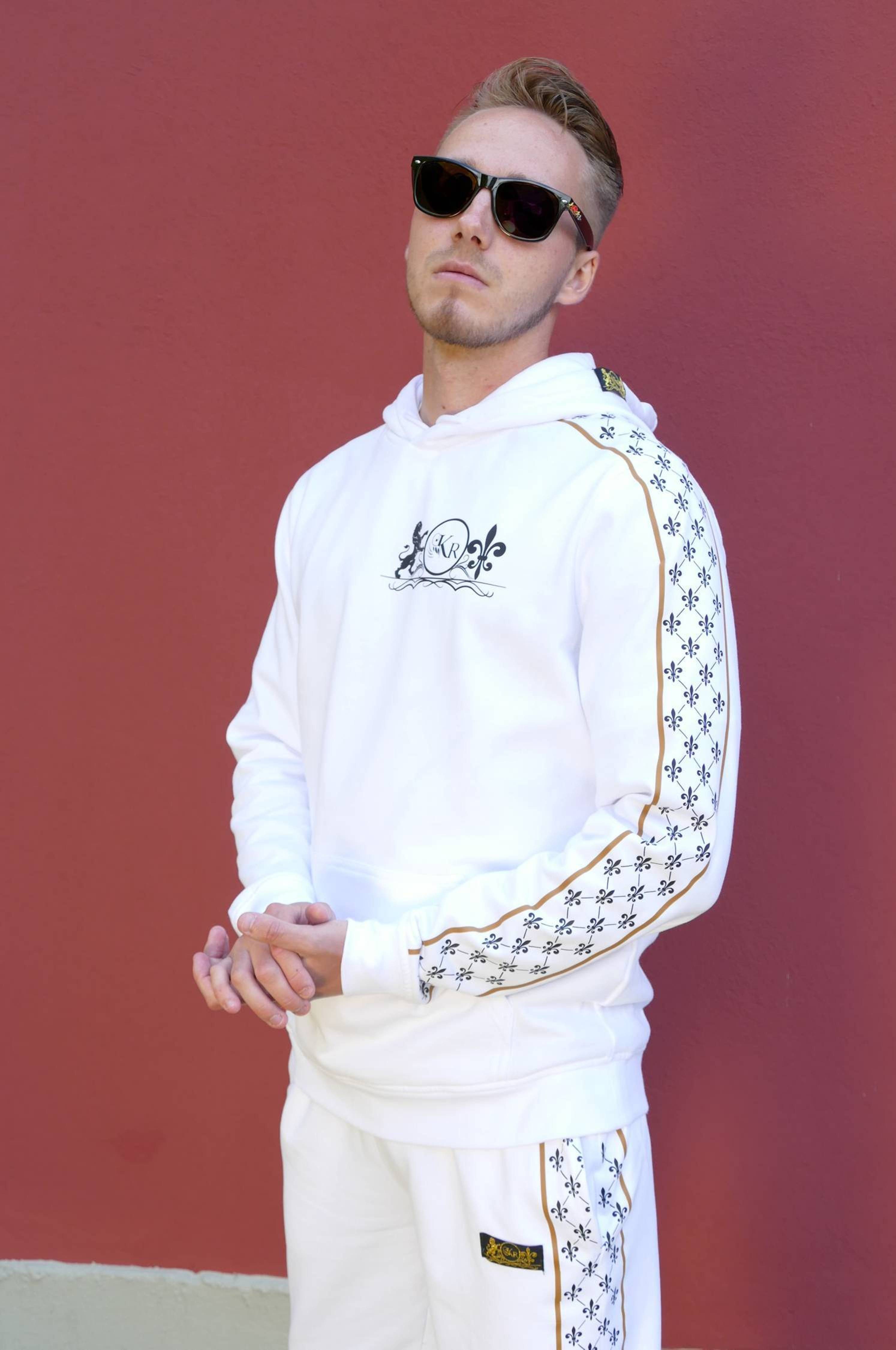 KR-Industries Jogginganzug Set Lilie (Set, Kapuzenpullover günstig online kaufen