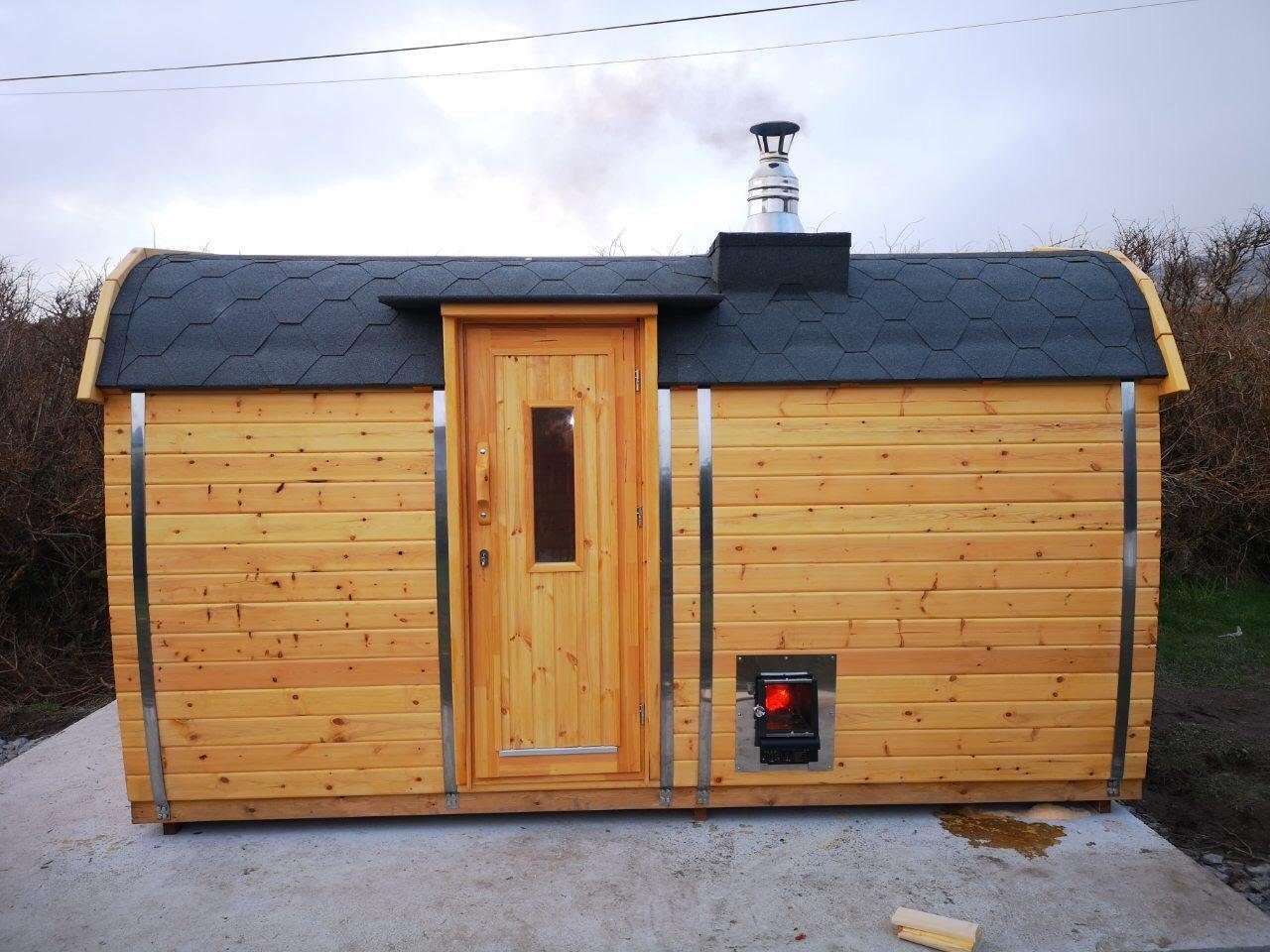 Fasssauna Holzsauna Gartensauna Außensauna Sauna Fasssauna 4-6 Personen