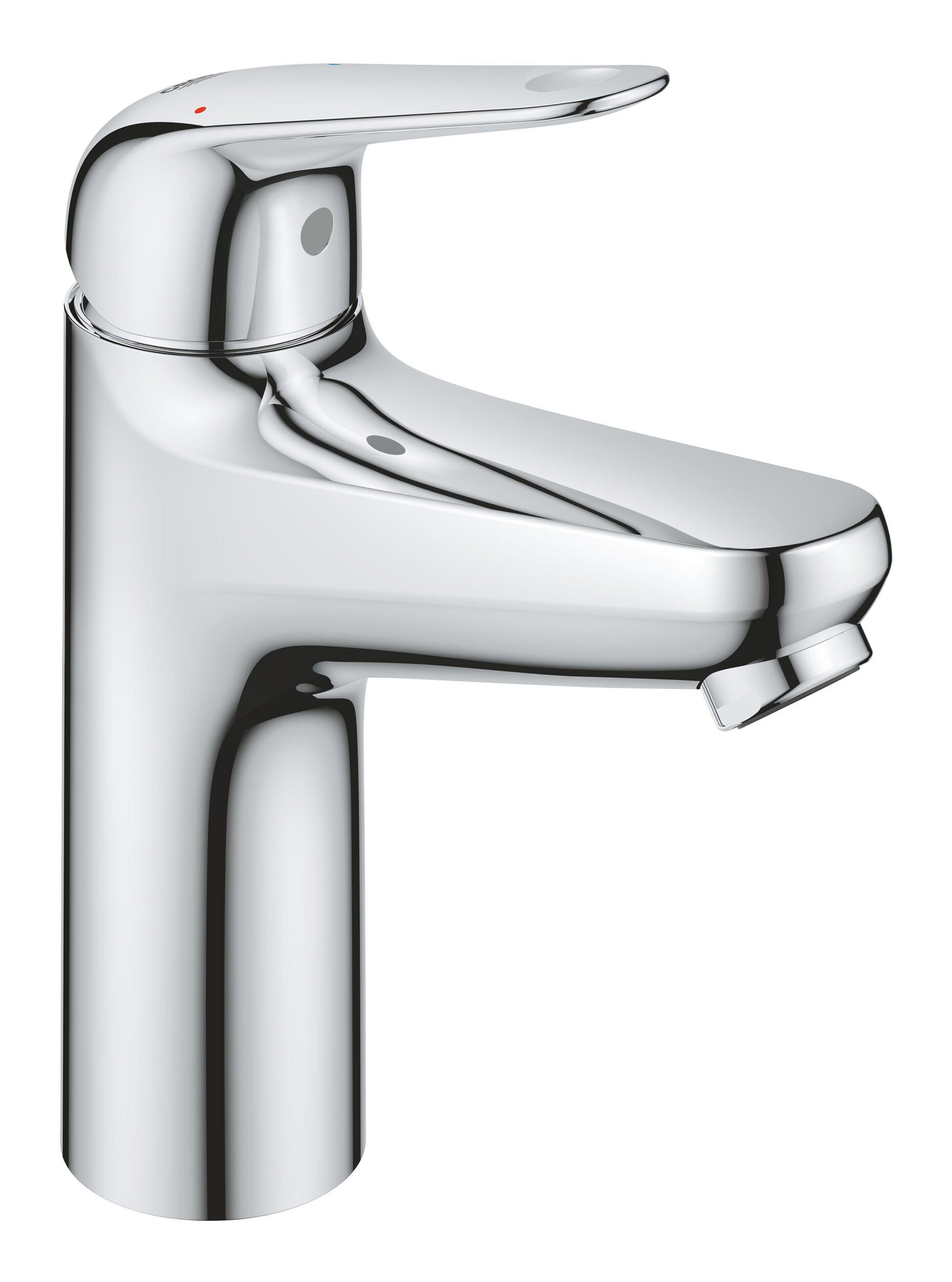 Grohe Waschtischarmatur Swift Einhand-Waschtischbatterie mit Push-open Ablaufgarnitur M-Size - Chrom