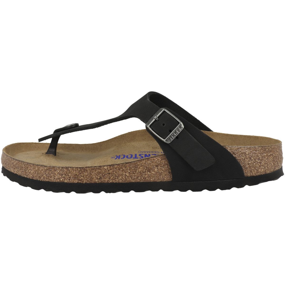 Birkenstock Gizeh SFB Nubukleder Weichbettung normal Damen Zehentrenner San günstig online kaufen